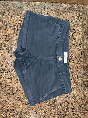 Abercrombie Kids Girls Navy Blue Chino Shorts Size 16